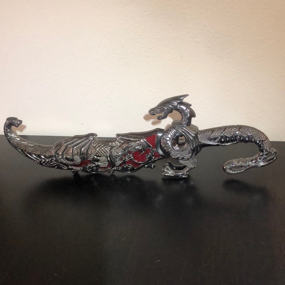 10” Red Dragon Decorative Knife